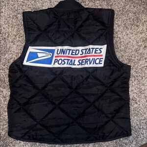 Black Quilted Vest